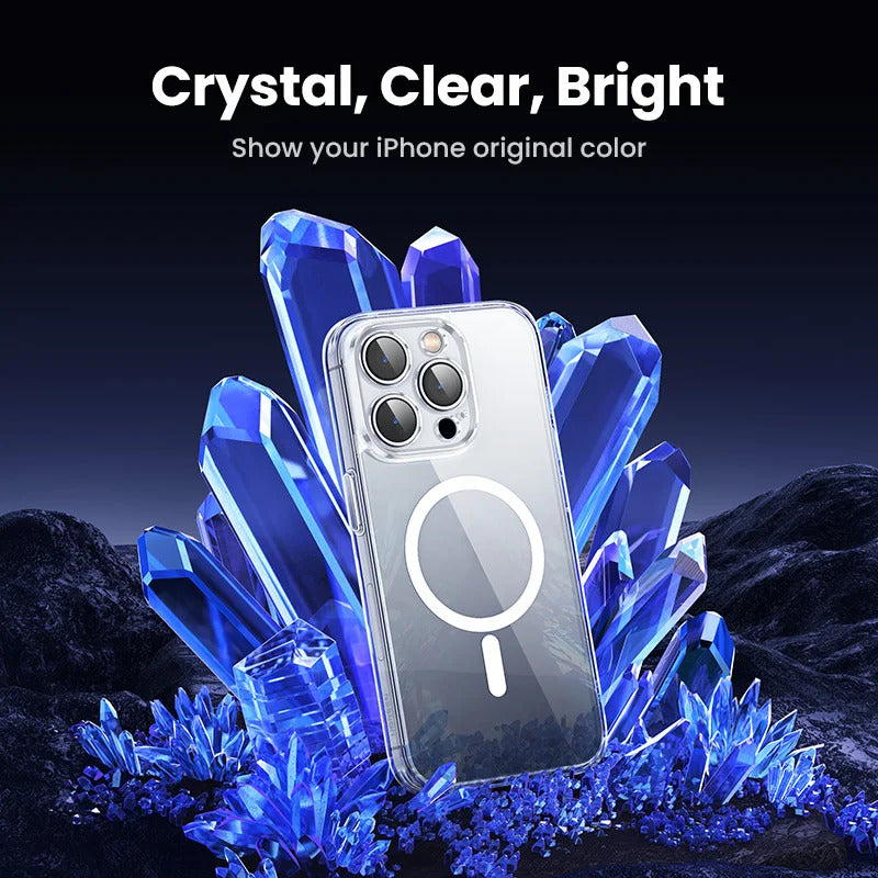 UGREEN Magnetic Case for iPhone 16 15 14 13 Pro Max Case Shockproof Cover for iPhone 16 Pro Max 15 Plus 16pro Macsafe TPU Cases