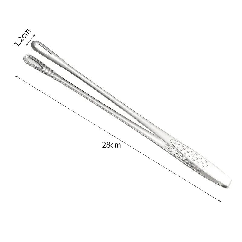 Kitchen Tongs Stainless Steel Barbecue Tongs Clip BBQ Grill Meat Tongs Cooking Tweezers for Food Utensils Kitchen Accessories