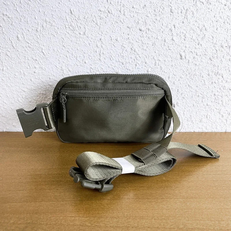 2025 Fashion Yoga Fanny Pack Metal Logo Sports Waist Bag Yoga Mobile Bag Portable Bag Unisex Fitness Running Women's Gift