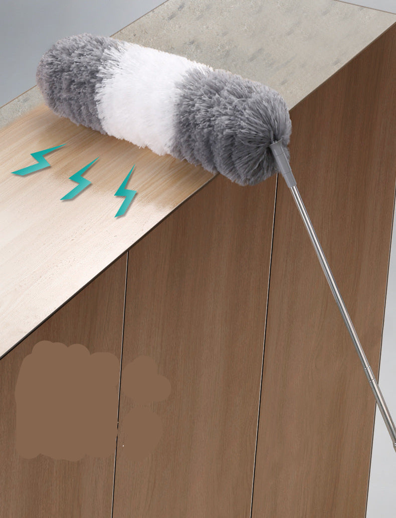 Feather Duster Dust Removal Household Cleaning Tools Retractable Artifact Cleaning Artifact Car Duster