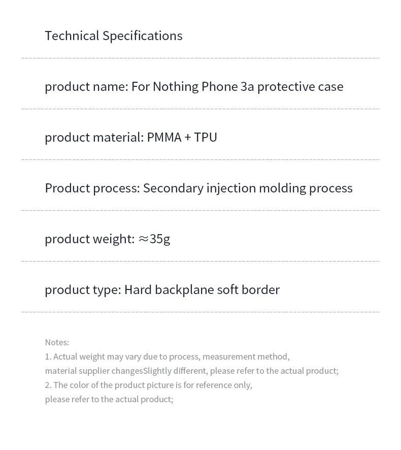 For Nothing Phone 3A Case Air Cushion Shockproof Clear Airbag Silicone TPU Back Cover Soft Case for Nothing Phone 3A phone cover