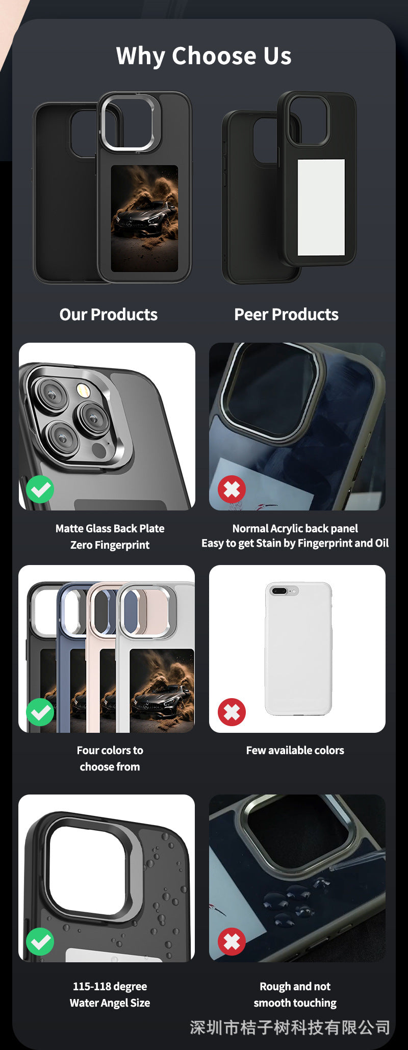 HD 4.0 Ink Screen Smart AI Stand Matte Phone Case Compatible with iPhone Phone Case for Women with a Sense of Sophistication