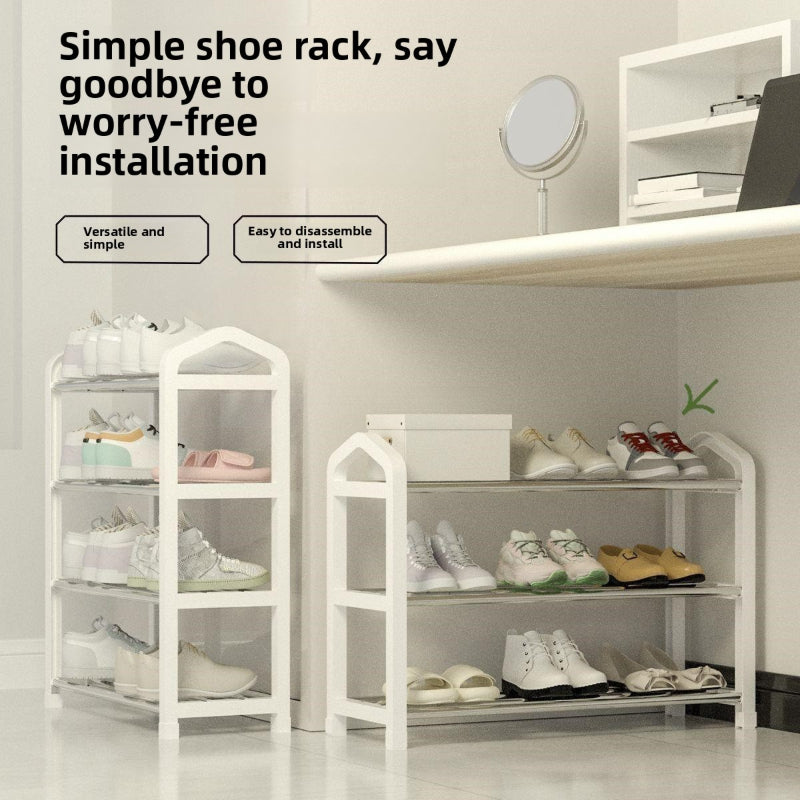Shoe Rack Rack Student Dormitory Multi-layer Household Simple Doorway Dormitory Dust-proof Storage Rack Storage Shoe Cabinet
