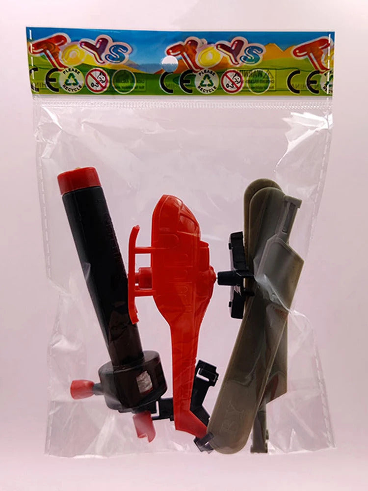 Pull Line Helicopter Fly Drawstring Small Plane Outdoor Game Draw Rope Take-off Interactive Toy Educational Toys Children's Gift