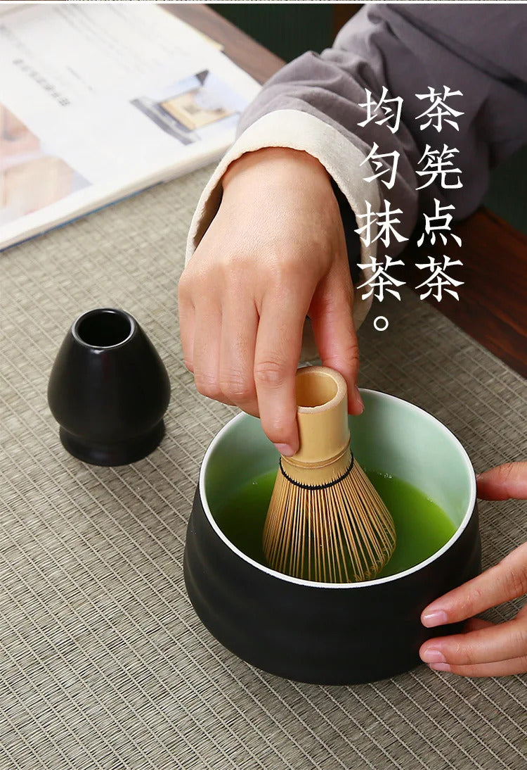 Japanese Bamboo Matcha Green Tea Beater Powder Whisk Matcha Whisk Bamboo Tea Stick Matcha Brush Teaware Tool Kitchen Accessories