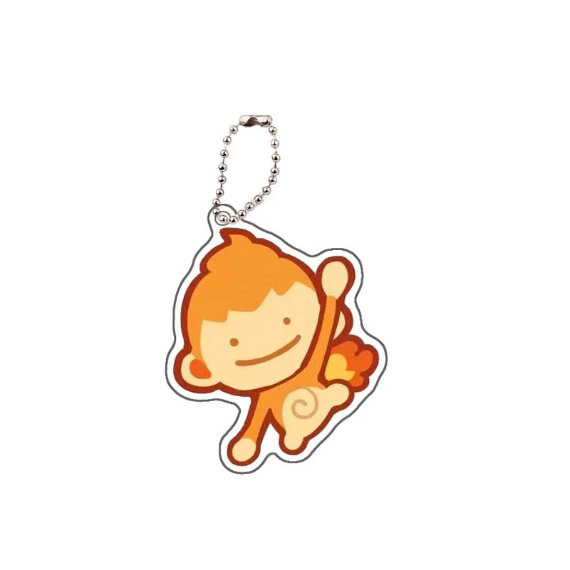 Pokemon Torchic Cyndaquil Charmander Keychain Anime Peripheral Cute Cartoon Backpack Key Pendant Kawaii Goods Gift for Friends