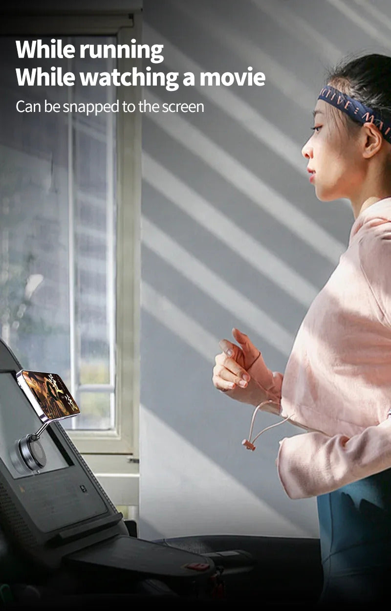 Xiaomi K007 Strong Magnetic Phone Holder Foldable Design 360° Adjustable Vacuum Car Mount For Car Desk Bathroom Magnetic Bracket