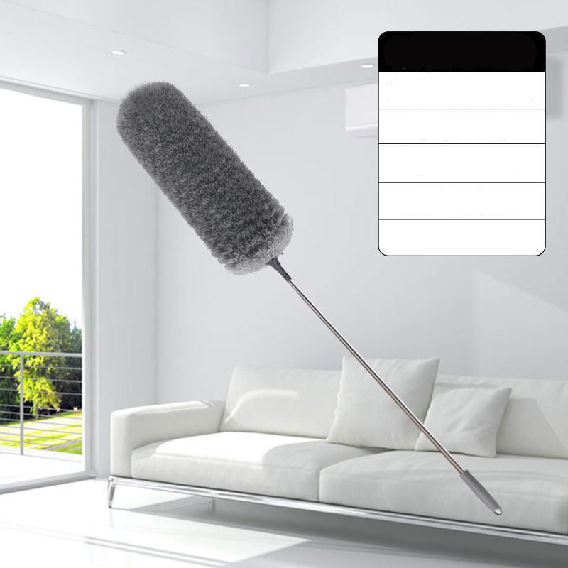 Feather Duster Dust Removal Household Cleaning Tools Retractable Artifact Cleaning Artifact Car Duster
