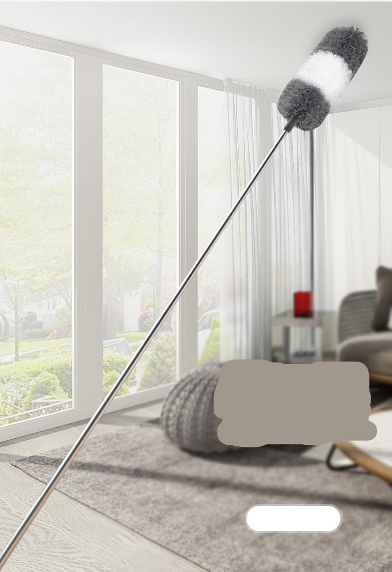 Feather Duster Dust Removal Household Cleaning Tools Retractable Artifact Cleaning Artifact Car Duster