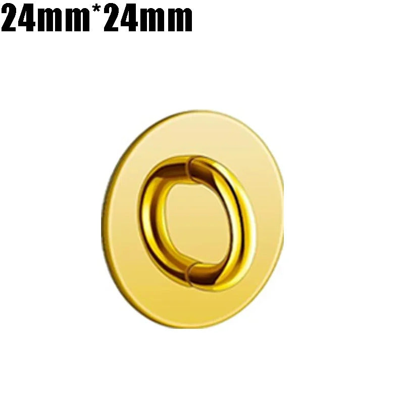 Mini Kawaii Adhesive Metal Heart Phone Charm Holder Cute Phone Case Finger Ring Stand Hooks Buckle DIY Charms Clasp For iPhone