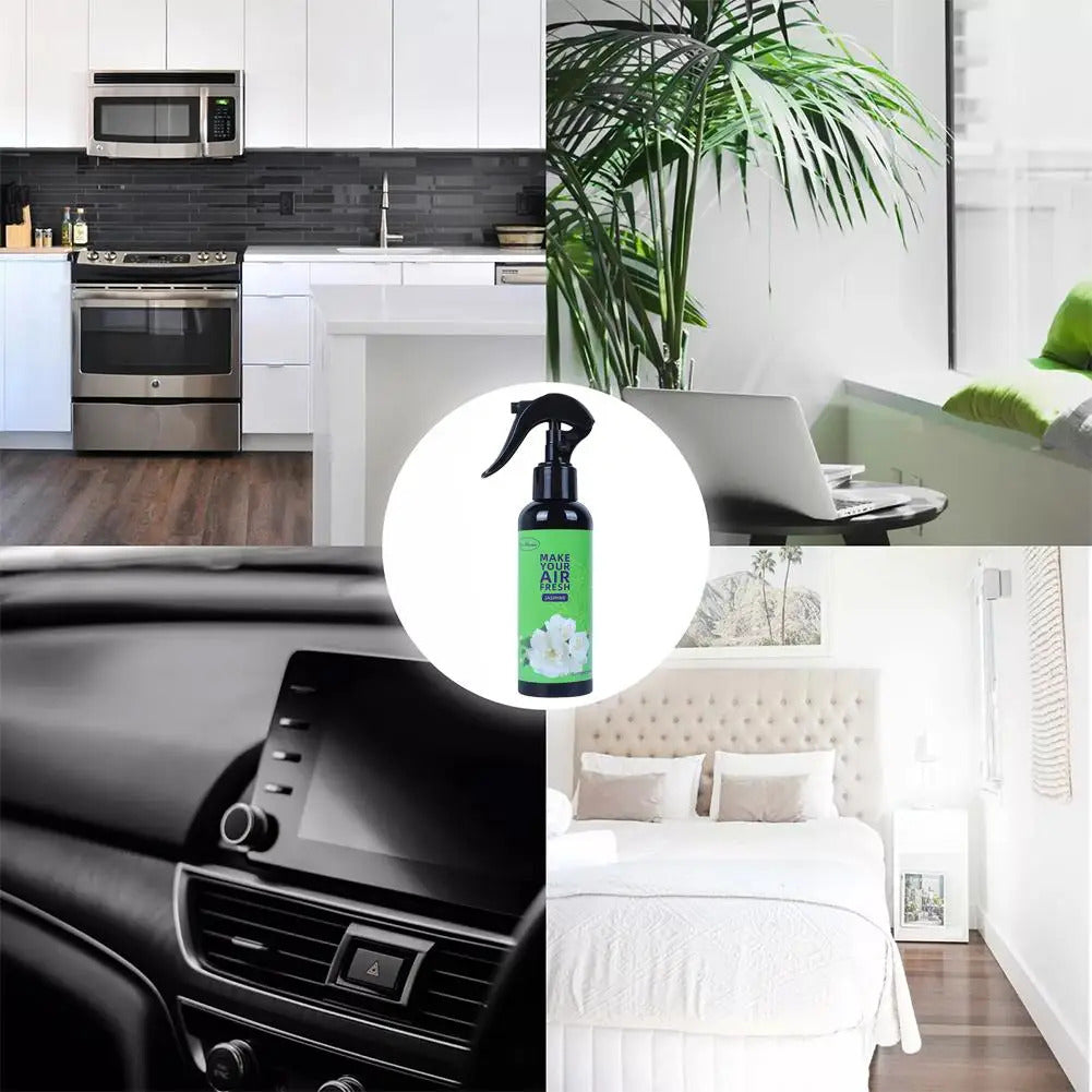 150ML Car Air Freshener Hand Spray Perfume Odor Eliminator Essential Long-Lasting Home Air Purification Deodorization