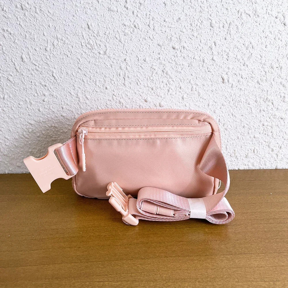 2025 Fashion Yoga Fanny Pack Metal Logo Sports Waist Bag Yoga Mobile Bag Portable Bag Unisex Fitness Running Women's Gift