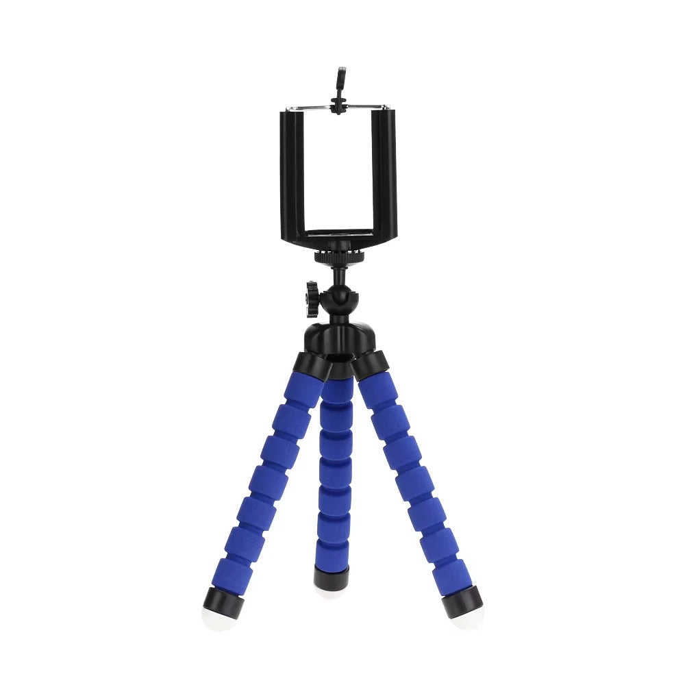 Tripod Flexible Sponge Octopus Adjustable Mini Camera Tripod For Phone Holder Clip Stand For IPhone Xiaomi Huawei Ipad