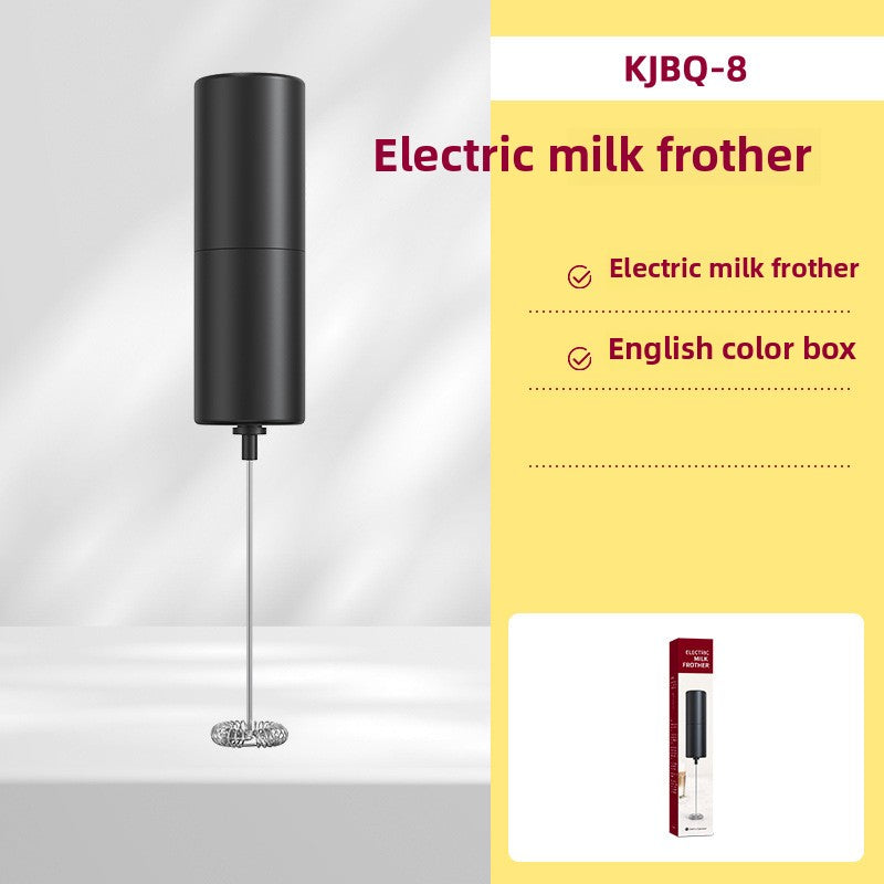 Amazon Electric Milk Beater New Stainless Steel Coffee Cream Electric Milk Beater Egg Beater Portable Blender