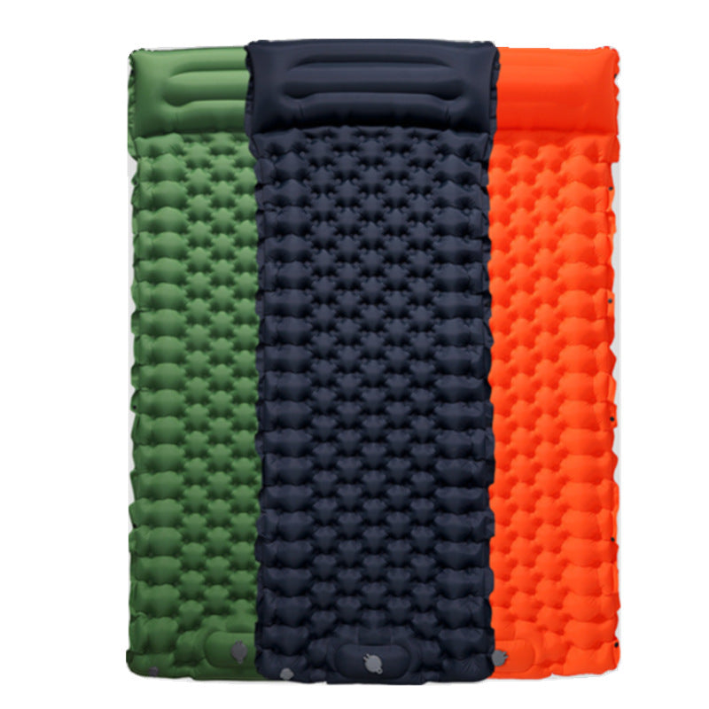 Thickened Outdoor Foldable Portable Tent Nap Mat Ground Mat Moisture-proof Mat Single Double Egg Nest Mat Inflatable Mat