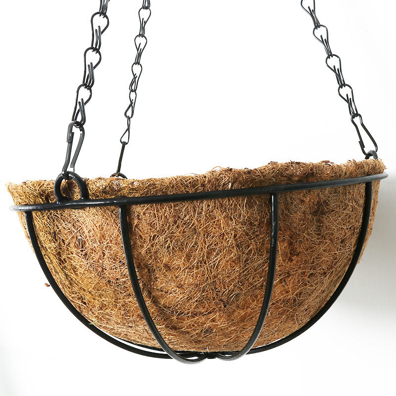 Artificial Flower Basket Ornament Straw Woven Flower Pot Rattan Basket Flower Arrangement Basket Living Room Indoor Wall Hanging Hanging Basket Woven Decorative Flower