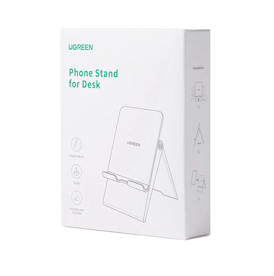 UGREEN Phone Stand Holder Desk Cell Phone Dock Stand for iPhone 16 15 14 Pro Max Adjustable Foldable Mobile Phone Holder Stand