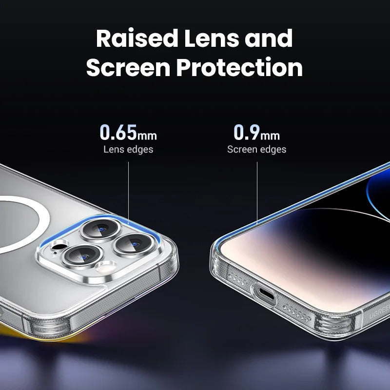 UGREEN Magnetic Case for iPhone 16 15 14 13 Pro Max Case Shockproof Cover for iPhone 16 Pro Max 15 Plus 16pro Macsafe TPU Cases