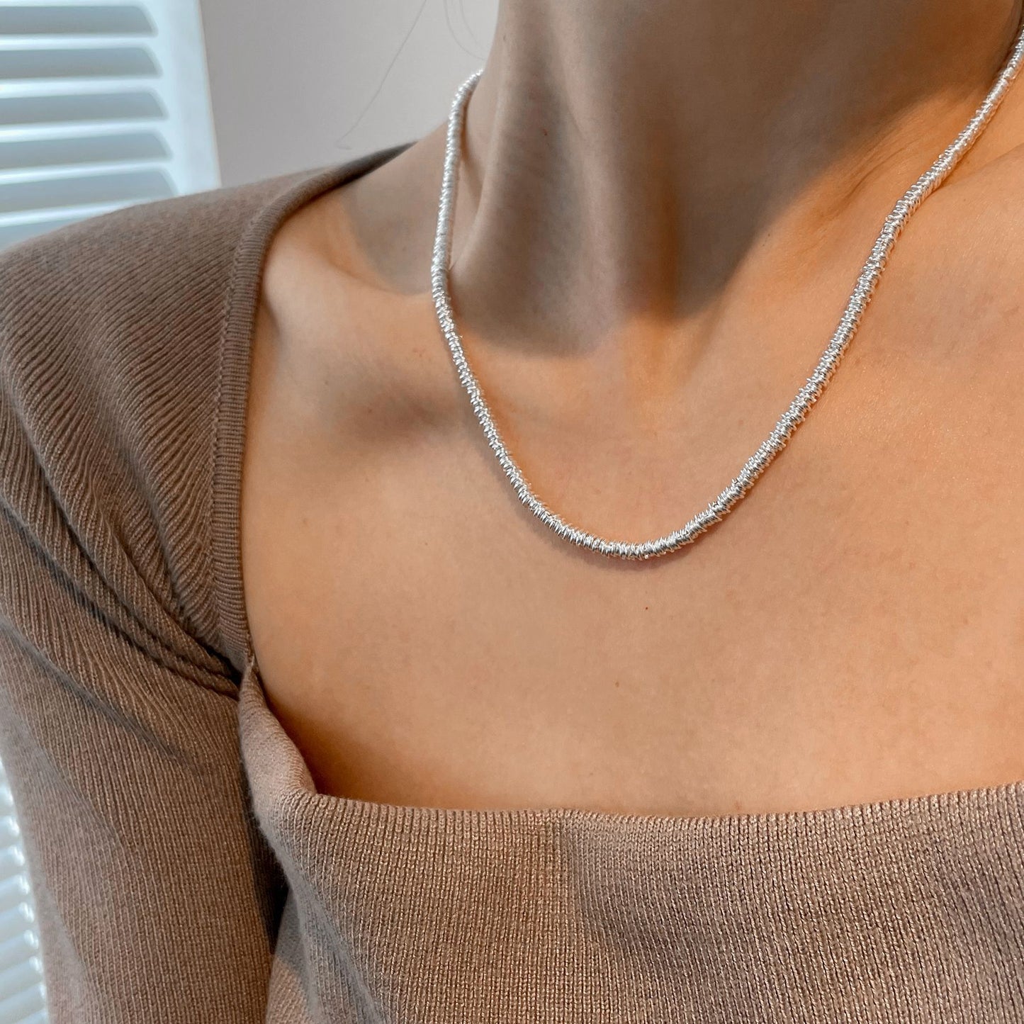 S925 Sterling Silver Heavy Craft Plain Silver Large Circle Bracelet Fashionable Elegant Personality OT Buckle Thick Chain Bracelet
