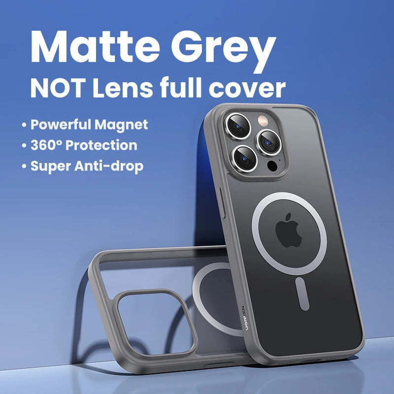 UGREEN Magnetic Case for iPhone 16 15 14 13 Pro Max Case Shockproof Cover for iPhone 16 Pro Max 15 Plus 16pro Macsafe TPU Cases
