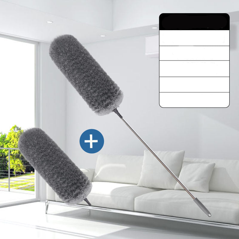 Feather Duster Dust Removal Household Cleaning Tools Retractable Artifact Cleaning Artifact Car Duster