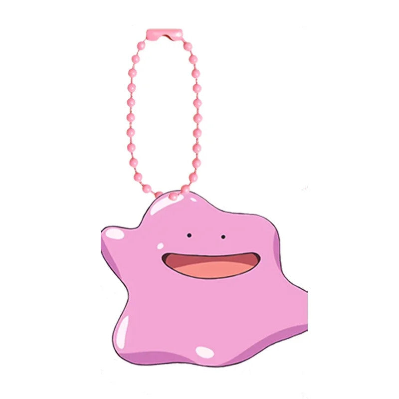 Pokemon Bulbasaur Squirtle Charmander Self-Control Acrylic Cartoon Key Buckle Pendant Anime Classics Game Collection Gift Toys