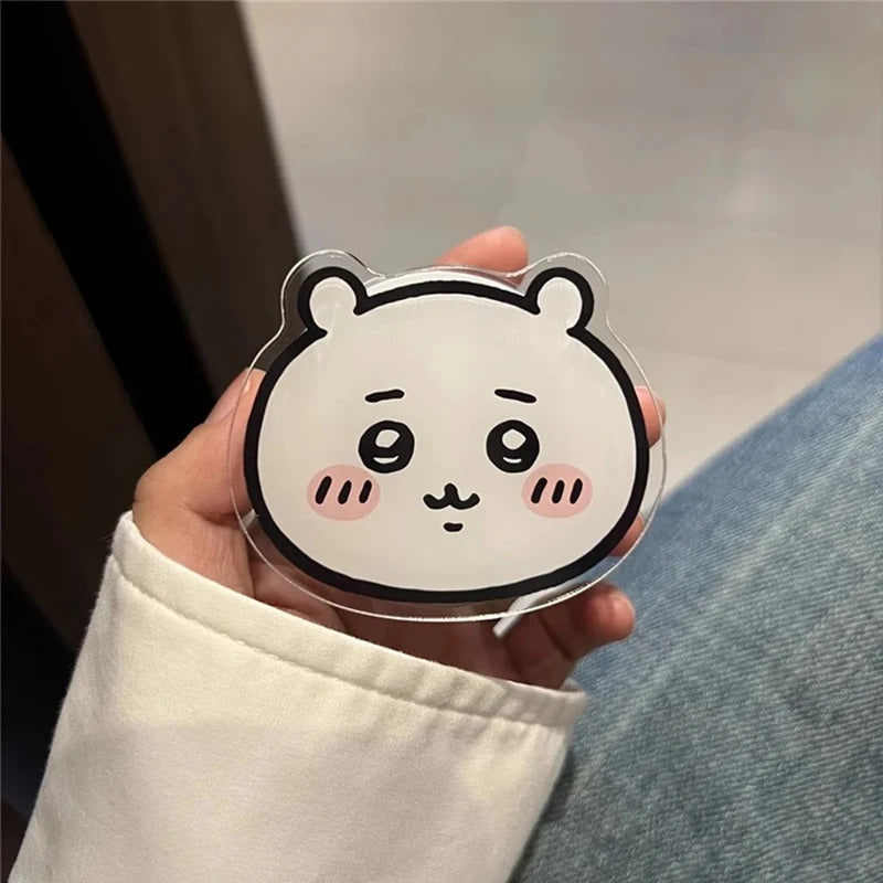 Chikawas Cartoon Mobile Phone Holder Magnetic ハチワレ うさぎ for IPhone Wireless Charging Box Holder Cute Decoration