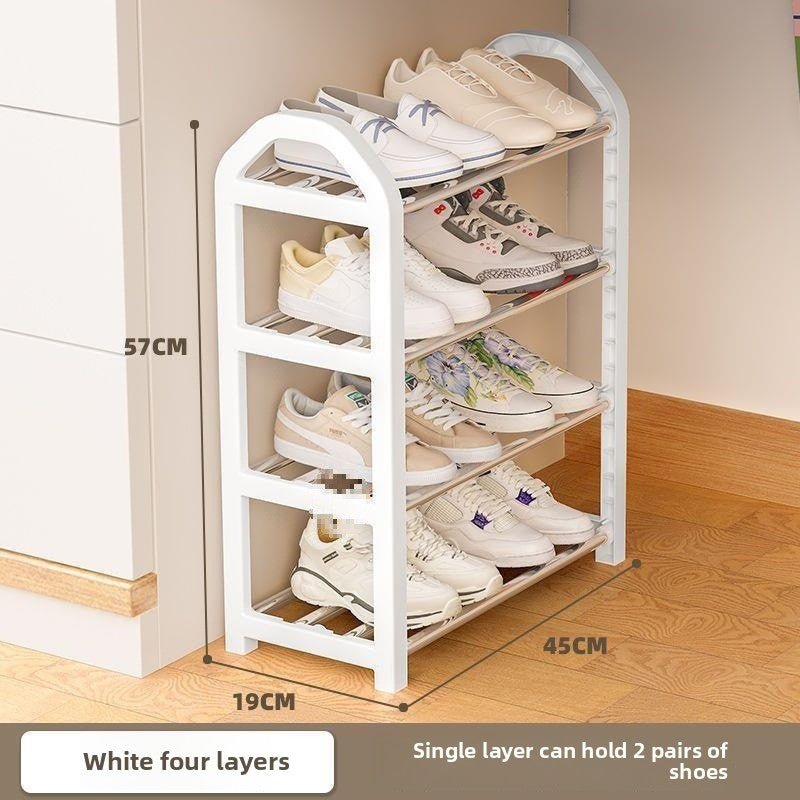 Shoe Rack Rack Student Dormitory Multi-layer Household Simple Doorway Dormitory Dust-proof Storage Rack Storage Shoe Cabinet