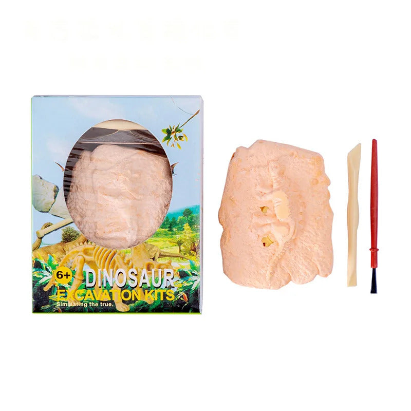 Educational Dinosaur Fossil Excavation Toys Archaeological Dig DIY Assembly Model For Children Boys Girls Birthday Xmas Gifts