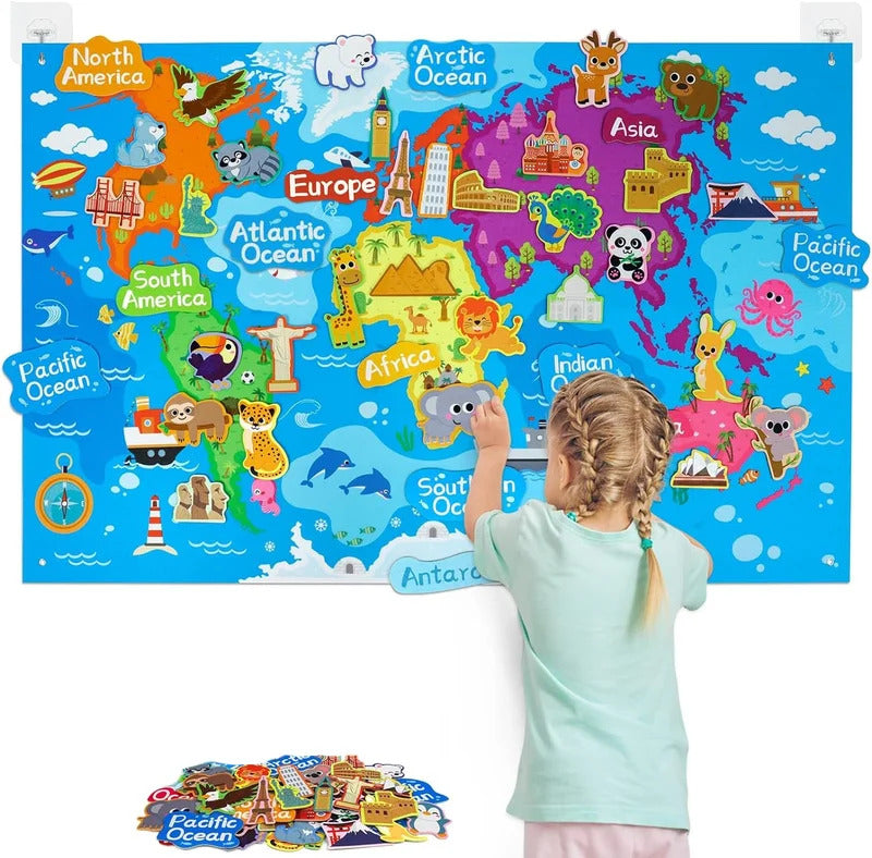 Montessori Felt Board Story Set Toys Preschool Learning Activities Board toys Outer Space Scientific Cognition Party Decorations