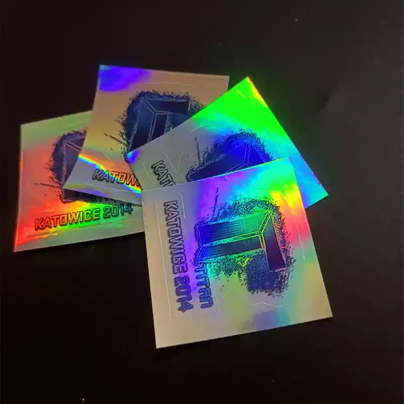 Holographic Csgo Peripheral Stickers Physical Printing Physical Waterproof Mobile Phone Computer Laptop Car Sticker Gift