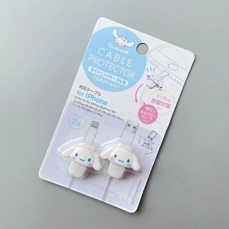 Sanrio Apple Winder, Charging Head, Charger Case, Hub Storage, Cable Manager, Data Cable Case