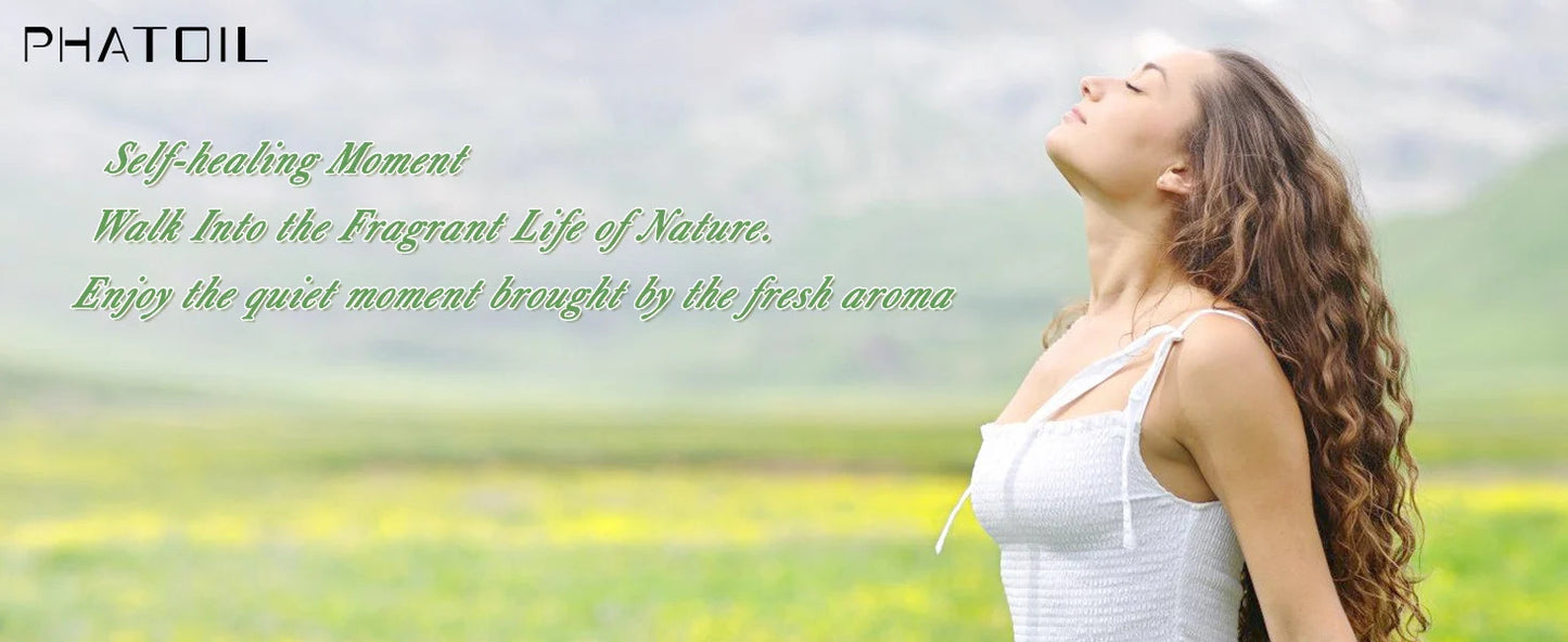 PHATOIL 30ml Aromatherapy Essential Oil Lavender Eucalyptus Vanilla Sweet Orange Aroma Oils For Diffuser Candle Making DIY Soap