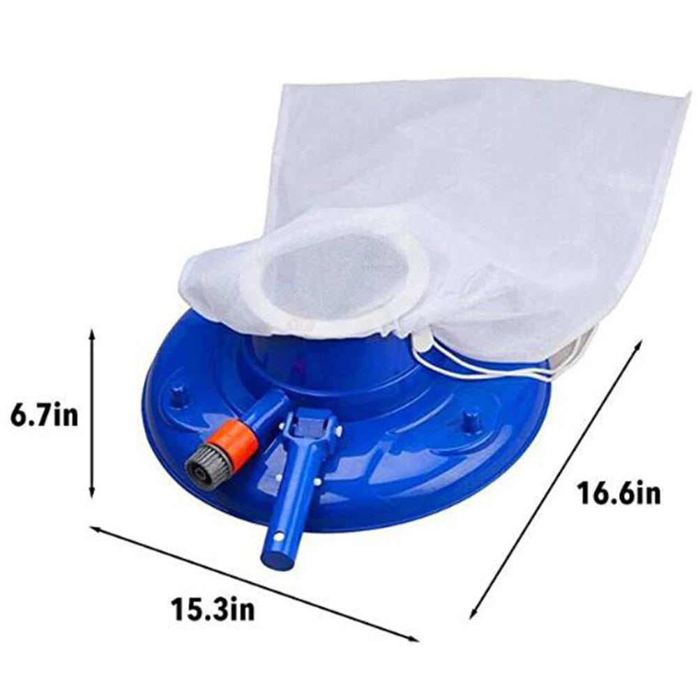 Vacuum Cleaner Robot with Mesh Bag Swimming Pool Cleaning Tools Pool Cleaning Vacuum Cleaner Suction Head for Swimming Pools