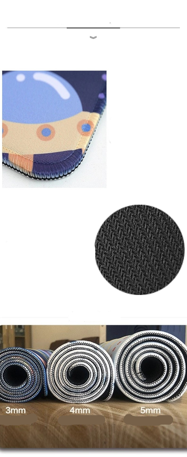 Mahjong Tablecloth Rubber Table Mat Cross-Border Amazon Anti-Slip Noise Reduction Waterproof 32.4inch Board Game Table Mat