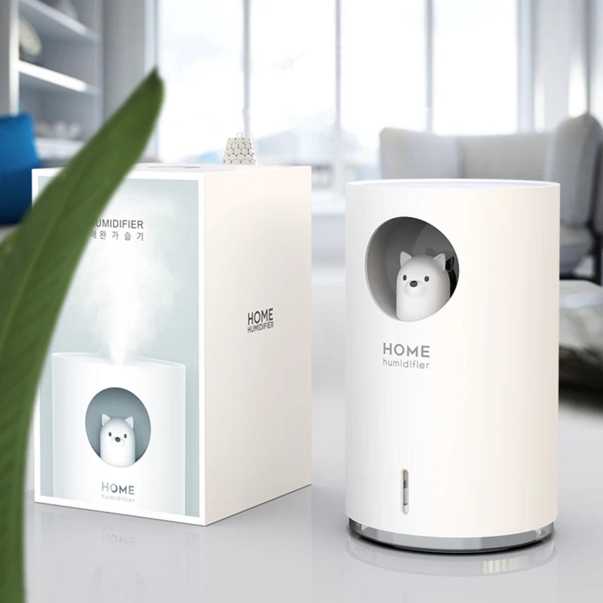 "700ml USB Humidifier Essential Oil Diffuser with LED Lamp - Purifier and Mist Maker"