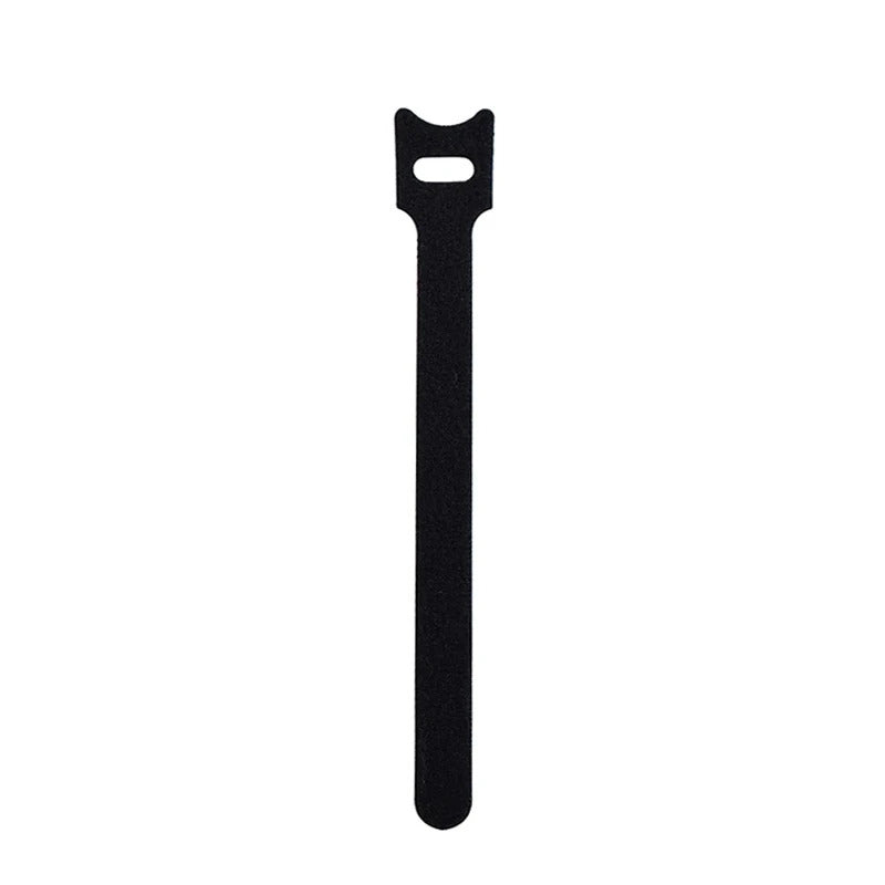 10/30/50PCS Releasable Cable Organizer Ties Nylon Strap Wire Management Adjustable Hook Loop Cable Mouse Earphones Keeper Holder
