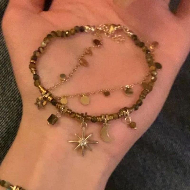 Exotic Miao Ethnic Style Multi-layer Bracelet for Girls 2025 New Cool High-end Ancient Style Unique Hand Jewelry