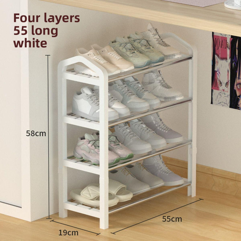Shoe Rack Rack Student Dormitory Multi-layer Household Simple Doorway Dormitory Dust-proof Storage Rack Storage Shoe Cabinet