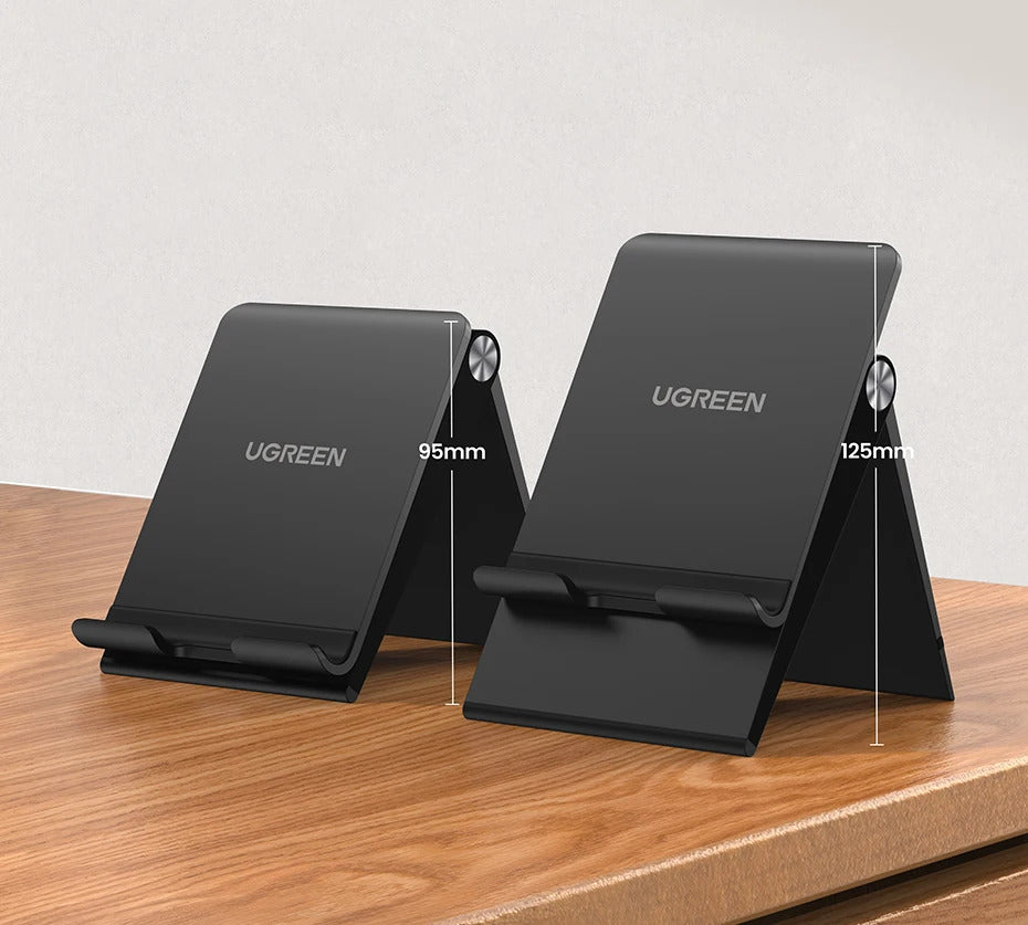UGREEN Phone Stand Holder Desk Cell Phone Dock Stand for iPhone 16 15 14 Pro Max Adjustable Foldable Mobile Phone Holder Stand