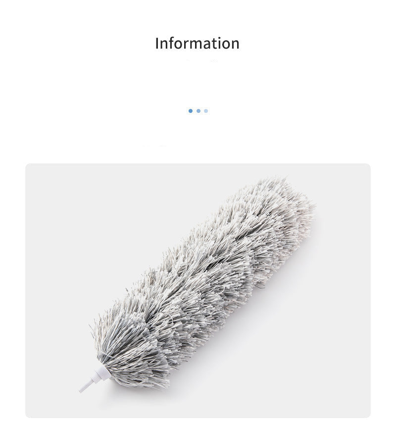 Feather Duster Dust Removal Household Cleaning Tools Retractable Artifact Cleaning Artifact Car Duster