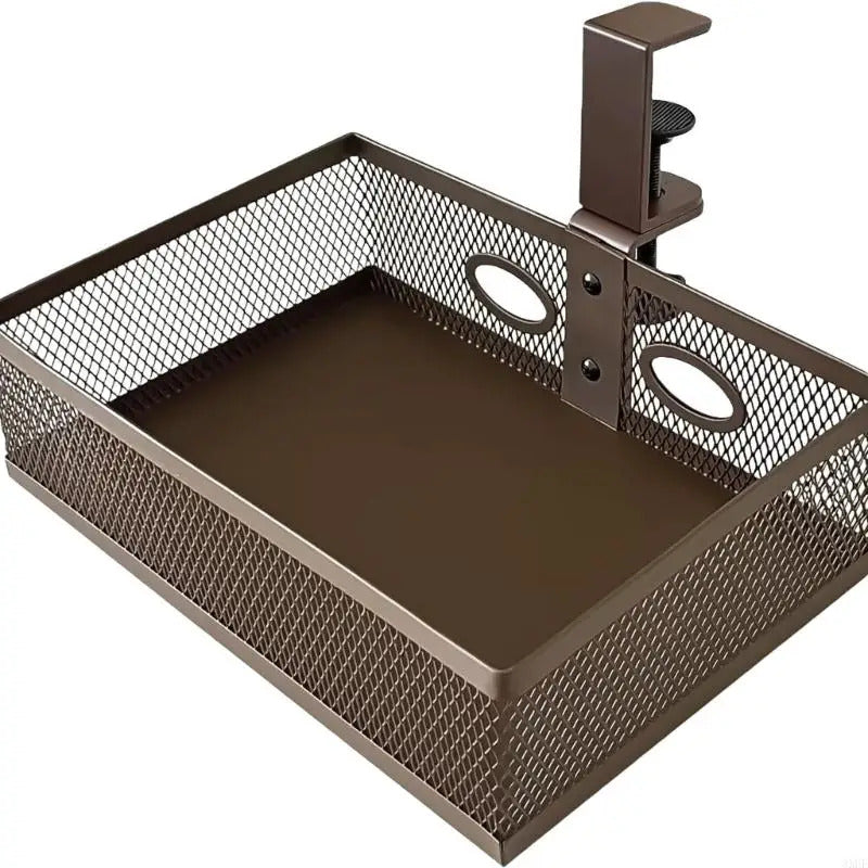 Multifunctional Tray and Basket for Office Supplies Easy Access Under Desk Storage Shelf Large Capacity Drawer