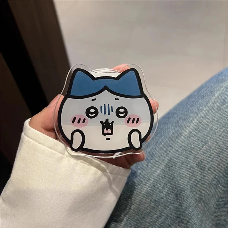 Chikawas Cartoon Mobile Phone Holder Magnetic ハチワレ うさぎ for IPhone Wireless Charging Box Holder Cute Decoration