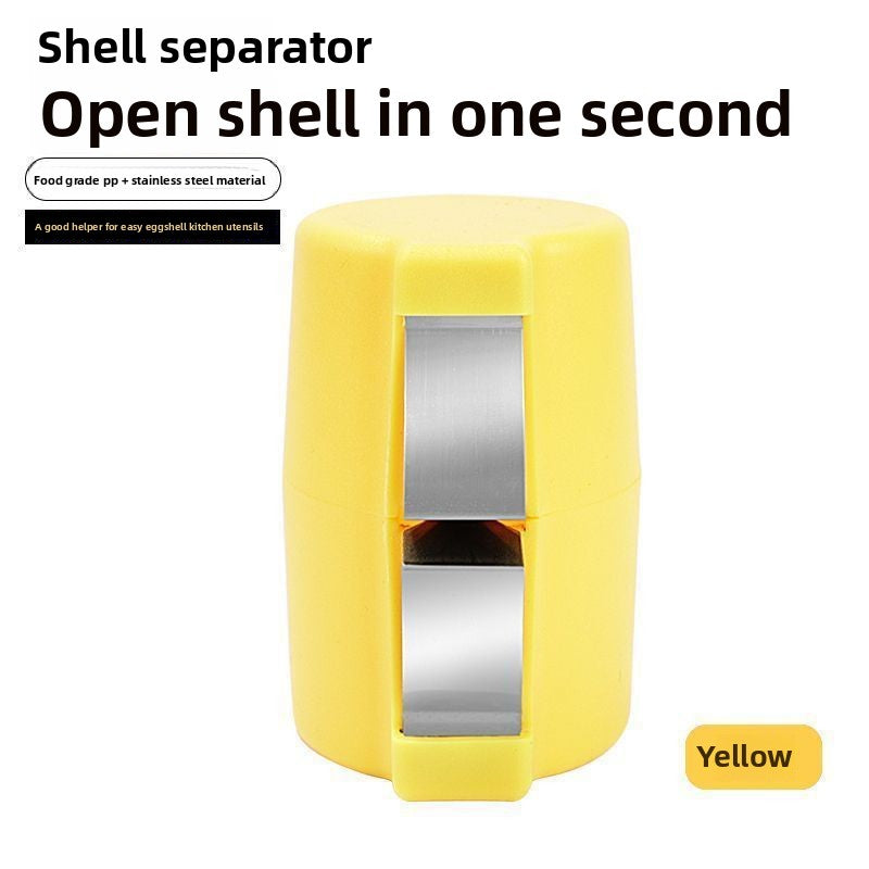 Quick Egg Shell Remover Non-Shedding Egg Opener Handheld Household Baking Egg White Cream Whipping Tool