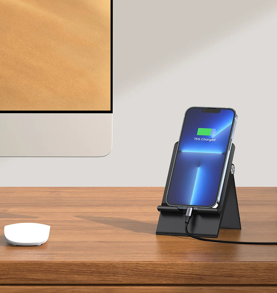 UGREEN Phone Stand Holder Desk Cell Phone Dock Stand for iPhone 16 15 14 Pro Max Adjustable Foldable Mobile Phone Holder Stand