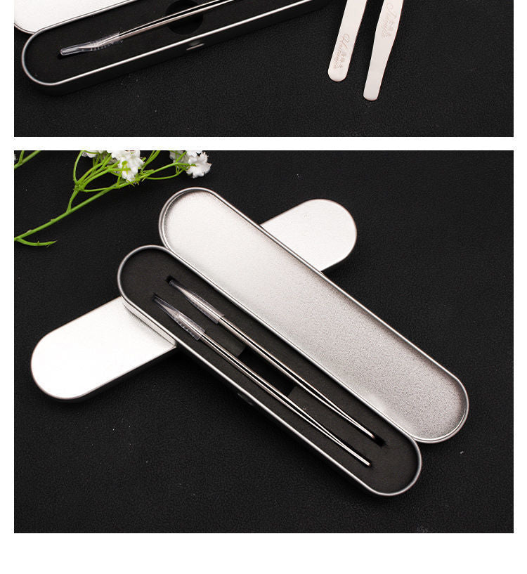 Planting Grafting False Eyelashes Eyelash Tweezers Eyelash Tools Golden Feather Clip Dolphin Clip Makeup Beauty Aid