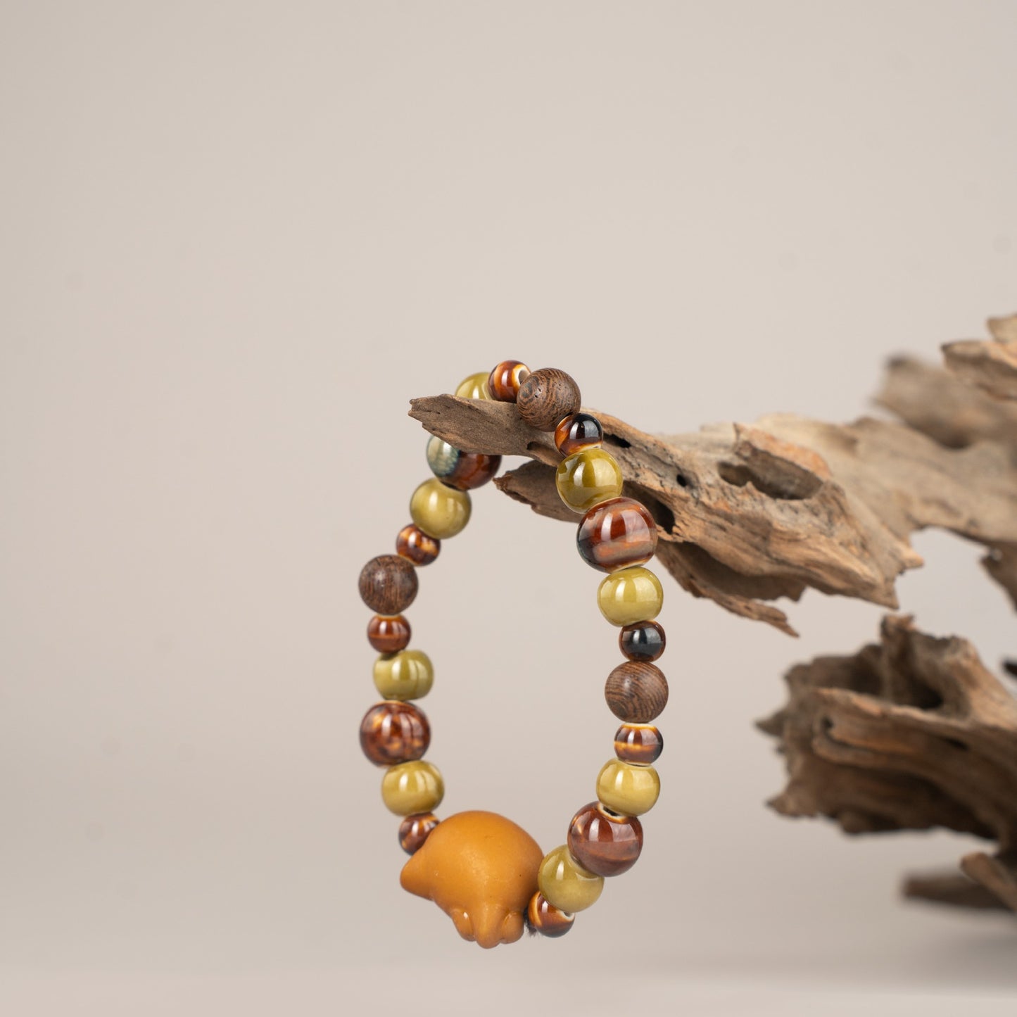 Jingdezhen Ceramic Jewelry Ethnic Style Simple Mixed Style Women's Gift Bracelet
