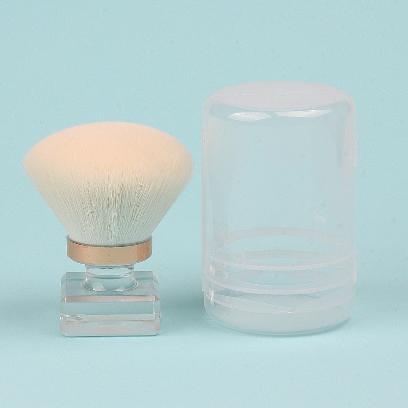 Yasna New Single Loose Powder Brush Foundation Brush Large Dust Brush Soft Bristle Brush Beauty Tool Makeup Brush
