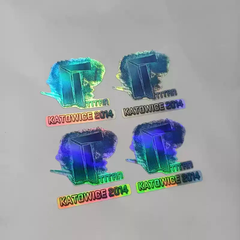 Holographic Csgo Peripheral Stickers Physical Printing Physical Waterproof Mobile Phone Computer Laptop Car Sticker Gift
