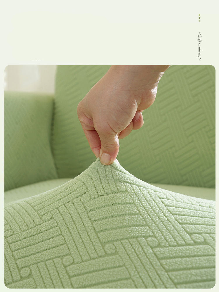 Sofa Armrest Covers Pair Sofa Side Armrest Protectors Extended Non-Slip Fabric Armrest Elastic Covers Full Coverage